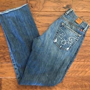 Lucky brand classic Ryder fraid boot cut jeans